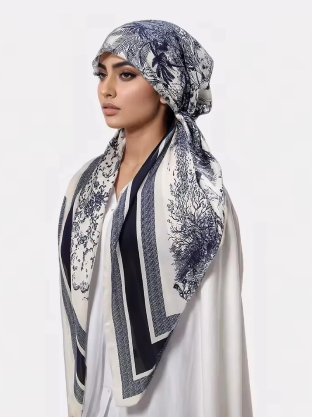 Instant Slip on Hijab head Scarf
